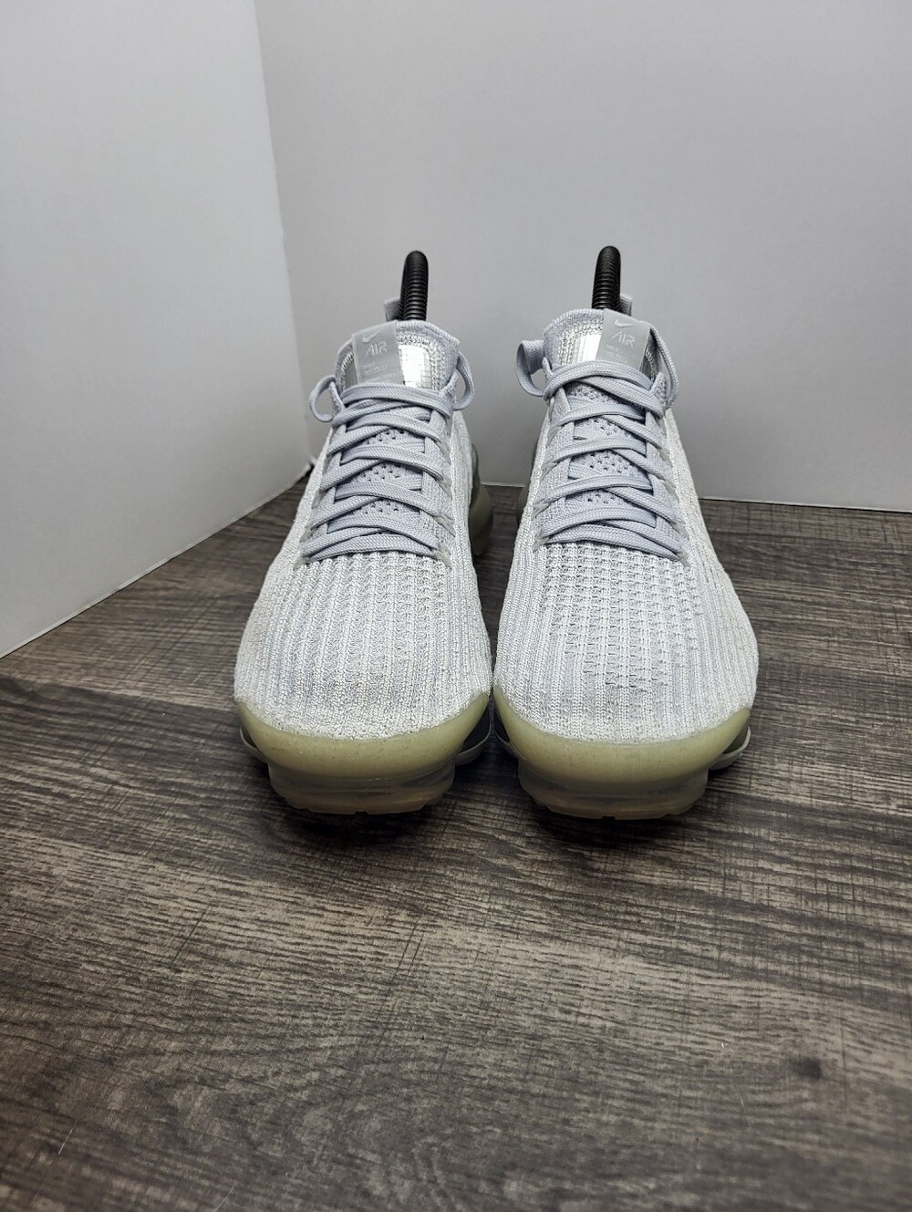 Nike Air Vapormax Flyknit 3 Pure Platinum Women's Size 7.5 Running Shoes - Picture 4 of 10